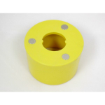 Rees 40601-304 Plastic Ring Guard with 3 Magnets, Yellow (3)