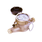 Seametrics MJNR-100 MJN-Series 1" NSF Bronze Body Pulse Meter w/ Reed Switch Dry Contact (0)
