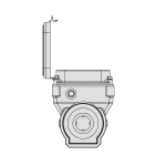 Seametrics WMP101-102 WMP-Series 1" Plastic-Bodied External Powered Magmeter (0)