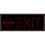 Signal-Tech 22139 TCL718RRR-E691/120-277VAC Left Arrow | Right Arrow | EXIT Outdoor Blank-out LED Direct-view Sign (0)