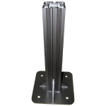 Signal-Tech 28590 P4X4D120B 120" Decorative 4x4 Post with 12" x 12" Base Plate (0)