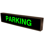 Signal-Tech 35048 PHX734G-330/120-277VAC PARKING Outdoor Blank-out LED Backlit Sign (1)