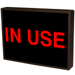 Signal-Tech 38672 SBL811R-195/120-277VAC IN USE Indoor Blank-out LED Backlit Sign (1)