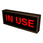 Signal-Tech 38694 SBL718R-195/120-277VAC IN USE Indoor Blank-out LED Backlit Sign (1)