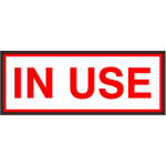 Signal-Tech 38727 SBLF718W-195R/120-277VAC IN USE Indoor LED Backlit Sign (0)