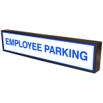 Signal-Tech 39004 PHXF734W-D376/120-277VAC EMPLOYEE PARKING Outdoor LED Backlit Sign (1)