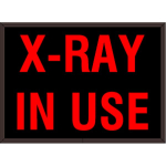 Signal-Tech 39217 SBL811R-270/12-24VDC X-RAY IN USE Indoor Blank-out LED Backlit Sign (0)