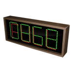 Signal-Tech 43126 S-SA718GR-01/120-277VAC Smart Sign 4-Digit LED Counting Display (Seven Segment), Green & Red Space Available Sign (1)