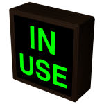 Signal-Tech 44273 SBL77G-195/12-24VDC IN USE Indoor Blank-out LED Backlit Sign (1)
