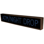 Signal-Tech 49104 TCL742B-127/12-24VDC ATM/NIGHT DROP Outdoor Blank-out LED Direct-view Sign (1)