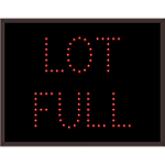 Signal-Tech 5130 TCL1418R-145/120-277VAC LOT FULL Outdoor Blank-out LED Direct-view Sign (0)