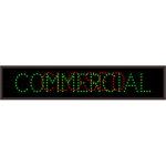 Signal-Tech 6092 TCL734GR-590/120-277VAC COMMERCIAL | CLOSED Outdoor Blank-out LED Direct-view Sign (0)