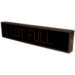 Signal-Tech 6106 TCL734R-145/120-277VAC LOT FULL Outdoor Blank-out LED Direct-view Sign (1)