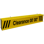 Signal-Tech 65825 IBAR-M7216K-604 Modular Customizable Clearance 00' 00" message, 18ft wide clearance bar Non-illuminated Bar Modular (1)