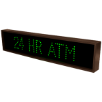 Signal-Tech 8066 TCL734G-165/120-277VAC 24 HR ATM Outdoor Blank-out LED Direct-view Sign (1)