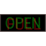 Signal-Tech 8814 TCL1026GR-220DS/120-277VAC OPEN | FULL Outdoor Blank-out LED Direct-view Sign (0)