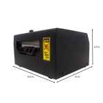 Tach-it 6605 Heavy Duty Automatic Tape Dispenser for Roll Up to 6" Wide (12)