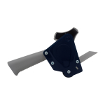 Tach-it H75CP-OS 3" Deluxe Tape Gun Dispenser (5)