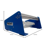 Tach-it PDL-12 Mechanical Bench Top Label Dispenser for Labels 12.5" Wide (8)
