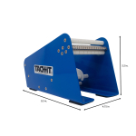 Tach-it PDL-4 Mechanical Bench Top Label Dispenser for Labels 4.5" Wide (12)