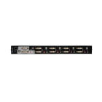 Tripp-Lite B004-2DUA4-K DVI KVM Switch 4-Port Dual Monitor with Audio and USB 2.0 Hub, Cables included (1)