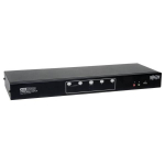 Tripp-Lite B004-2DUA4-K DVI KVM Switch 4-Port Dual Monitor with Audio and USB 2.0 Hub, Cables included (0)