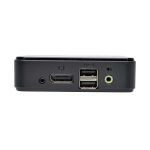 Tripp-Lite B004-DP2UA2-K 2-Port DisplayPort KVM Switch 4K 60 Hz with Audio, Cables and USB Peripheral Sharing (3)