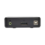 Tripp-Lite B004-DP2UA2-K 2-Port DisplayPort KVM Switch 4K 60 Hz with Audio, Cables and USB Peripheral Sharing (1)