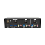 Tripp-Lite B004-DPUA2-K 2-Port DisplayPort KVM Switch with Audio, Cables and USB 3.0 SuperSpeed Hub (1)