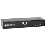 Tripp-Lite B004-DUA2-HR-K 2-Port DVI Dual-Link / USB KVM Switch with Audio and Cables (0)