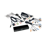 Tripp-Lite B004-DUA2-HR-K 2-Port DVI Dual-Link / USB KVM Switch with Audio and Cables (7)
