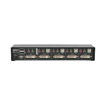 Tripp-Lite B004-DUA4-HR-K 4-Port DVI Dual-Link / USB KVM Switch with Audio and Cables (5)