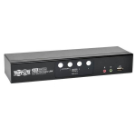 Tripp-Lite B004-DUA4-HR-K 4-Port DVI Dual-Link / USB KVM Switch with Audio and Cables (0)