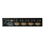 Tripp-Lite B006-VUA4-K-R 4-Port KVM Switch with Audio OSD and Peripheral Sharing (3)
