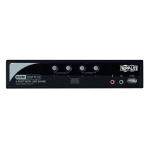 Tripp-Lite B006-VUA4-K-R 4-Port KVM Switch with Audio OSD and Peripheral Sharing (1)