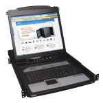 Tripp-Lite B020-U08-19-IP NetDirector 8-Port 1U Rack-Mount Console KVM Switch with 19-in. LCD and IP Remote Access (0)