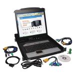 Tripp-Lite B020-U08-19-IP NetDirector 8-Port 1U Rack-Mount Console KVM Switch with 19-in. LCD and IP Remote Access (6)