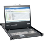 Tripp-Lite B021-000-19-HD2 1U Rack-Mount Console with 19 in. LCD, 1920 x 1080 (1080p), DVI or VGA Video, TAA (0)