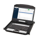 Tripp-Lite B021-SWHD-K 1U Rack-Mount Short-Depth HDMI KVM Console KVM Switch with 18.5 in. LCD (3)