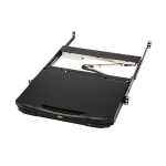 Tripp-Lite B021-SWHD-K 1U Rack-Mount Short-Depth HDMI KVM Console KVM Switch with 18.5 in. LCD (6)