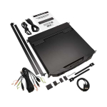 Tripp-Lite B021-SWHD-K 1U Rack-Mount Short-Depth HDMI KVM Console KVM Switch with 18.5 in. LCD (9)