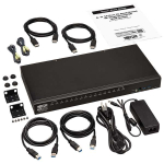 Tripp-Lite B024-DPU16 16-Port DisplayPort/USB KVM Switch with Audio/Video and USB Peripheral Sharing 4K 60 Hz 1U Rack-Mount TAA (4)