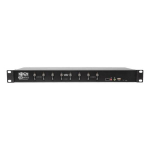 Tripp-Lite B024-DUA8-SL 8-Port DVI/USB KVM Switch with Audio and USB 2.0 Peripheral Sharing, 1U Rack-Mount, Single-Link, 1920 x 1200 (1080p) (2)