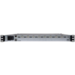 Tripp-Lite B030-DP08-17DIP NetDirector 8-Port DisplayPort KVM Switch Console with 17 in. LCD, IP Remote Access, Dual Rail, 1U Rack-Mount (1)