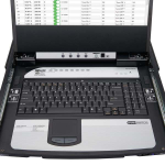 Tripp-Lite B030-DP08-17DIP NetDirector 8-Port DisplayPort KVM Switch Console with 17 in. LCD, IP Remote Access, Dual Rail, 1U Rack-Mount (2)