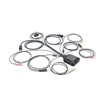 Tripp-Lite B032-DPUA2 2-Port DisplayPort 1.1/USB KVM Switch with Audio/Video Built-In Cables USB Peripheral Sharing (0)