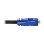 Tripp-Lite B032-VUA4 4-Port VGA KVM Switch with Built-In VGA, USB and 3.5 mm Audio Cables (7)