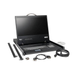 Tripp-Lite B040-008-19 NetController 8-Port 1U Rack-Mount Console KVM Switch with 19-in. LCD TAA (1)