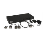 Tripp-Lite B042-008 8-Port 1U Rack-Mount USB/PS2 KVM Switch with On-Screen Display (2)