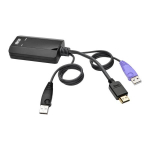 Tripp-Lite B055-001-UHD NetDirector HDMI USB Server Interface Unit with Virtual Media and CAC Support (B064-IPG Series), USB and HDMI (0)